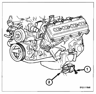 5.7 Hemi – MOUNT-FRONT – REMOVAL - Diesel Engines Troubleshooting